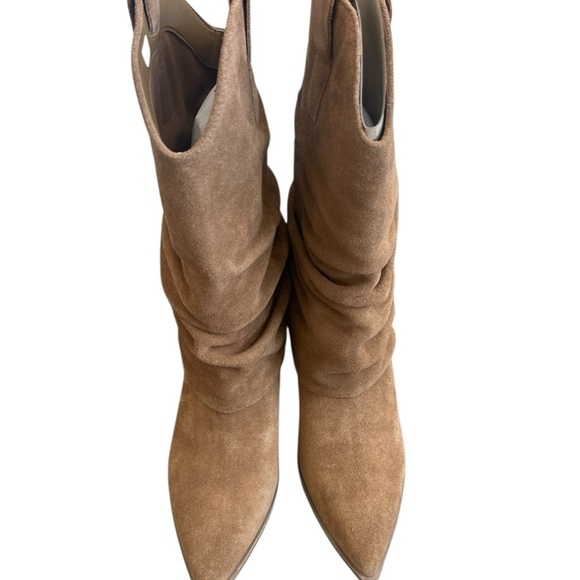 Nine West Shoes - NWT - Nine West Brown Suede Heeled Boots
